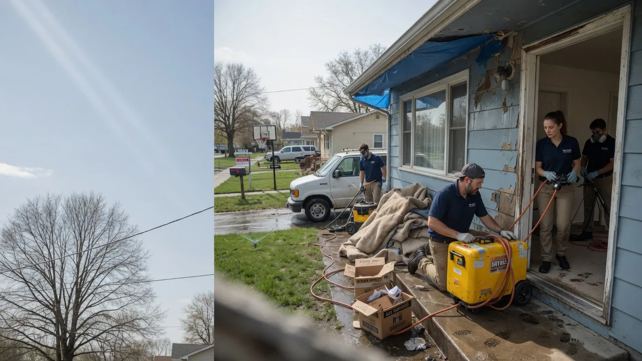 Basement Flood Cleanup in Prewitt, NM near me